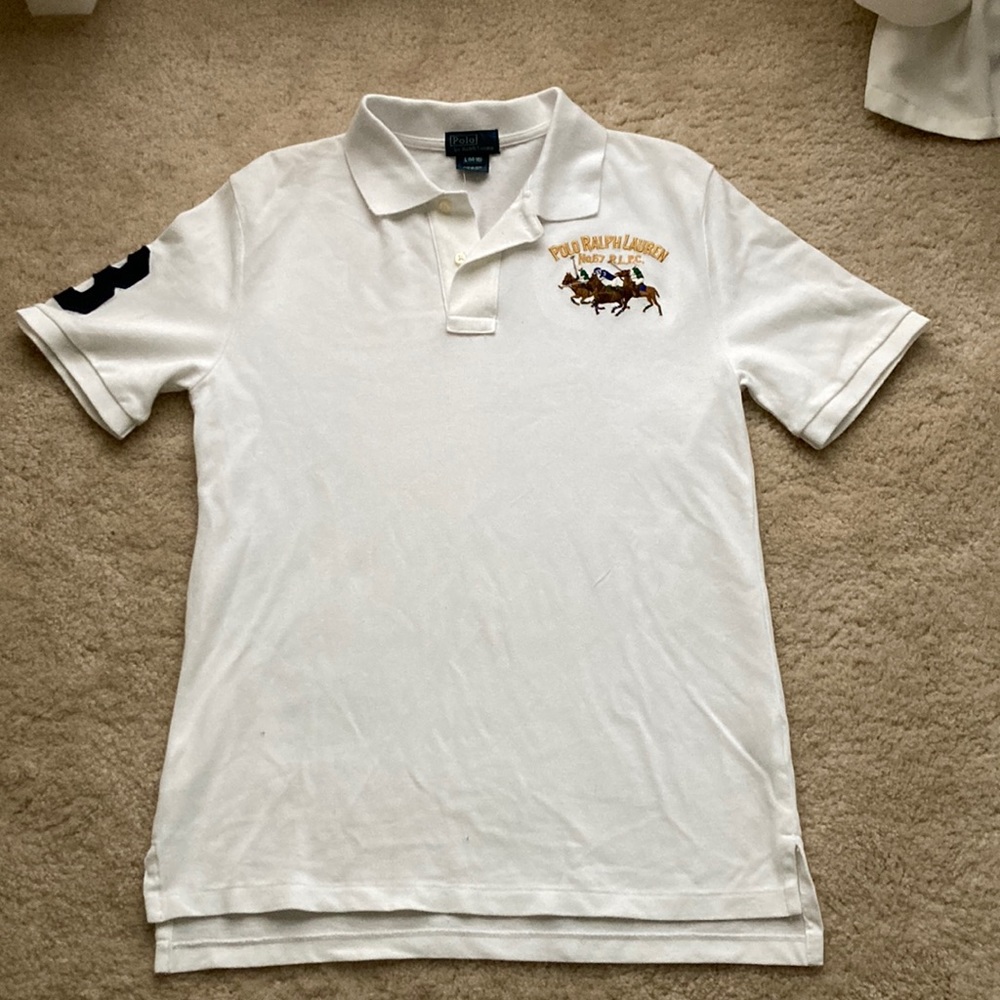 POLO shirt boys size L(14/16)💕